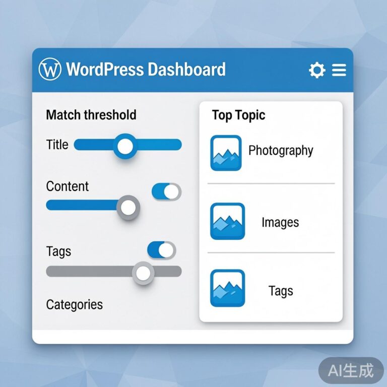 WordPress 相关文章插件 YARPP 配置指南：替代无觅插件的解决方案