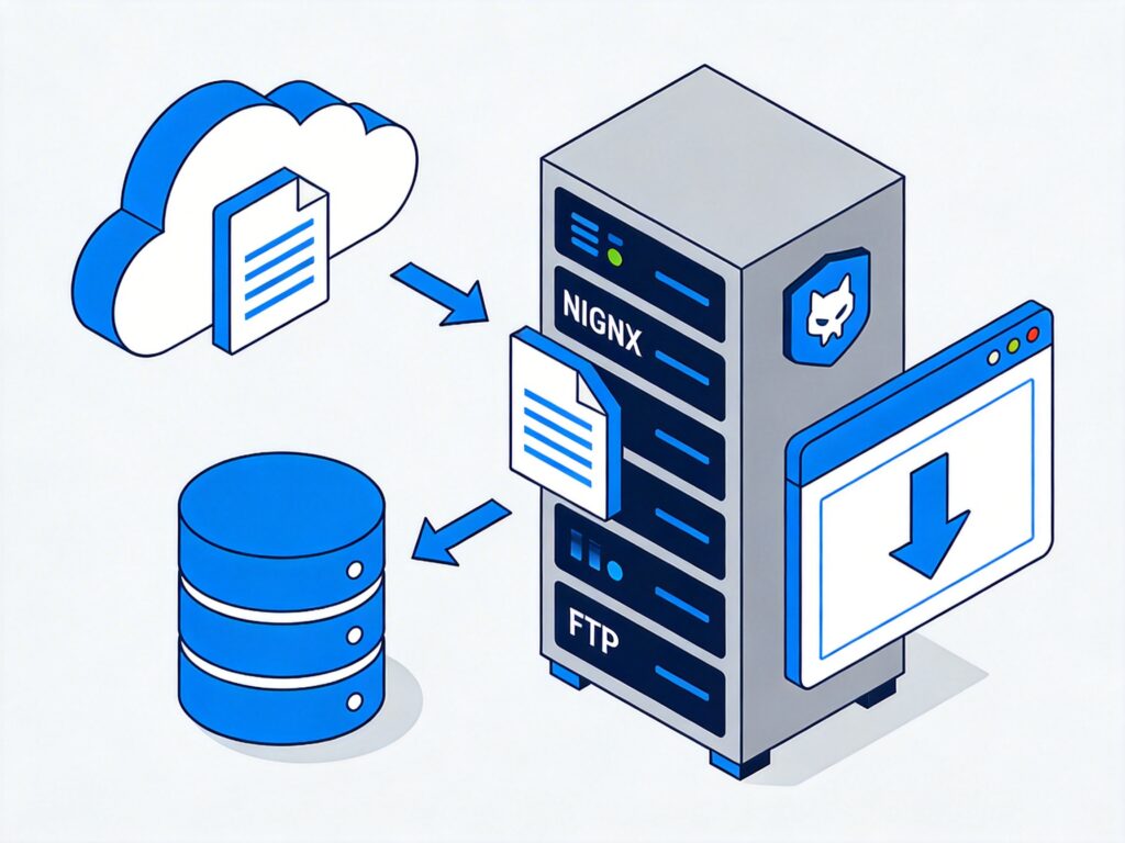 nginx做静态文件下载服务器之安装与配置(含vsftp安装使用)