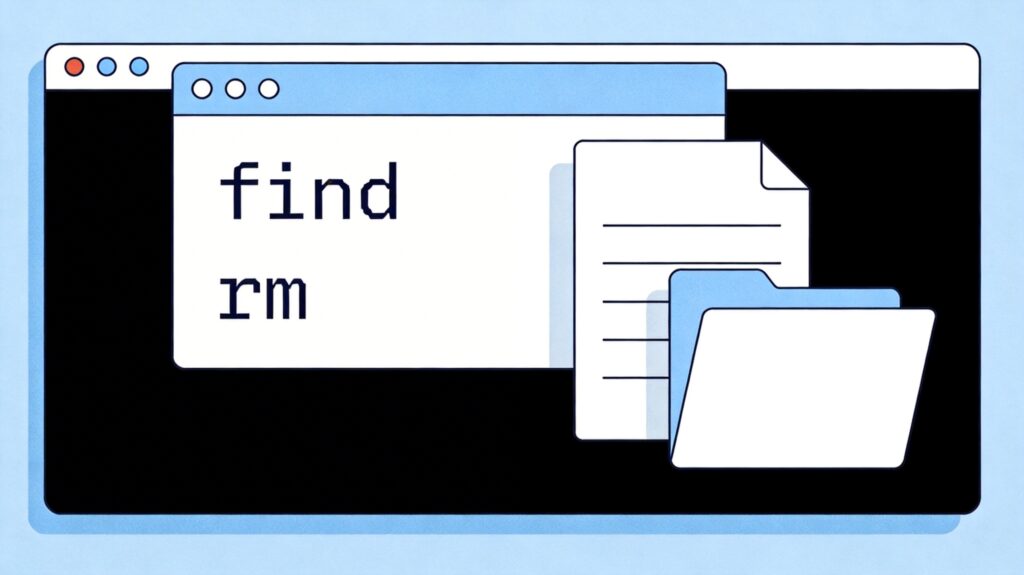 Linux 下批量删除指定后缀文件的命令与最佳实践