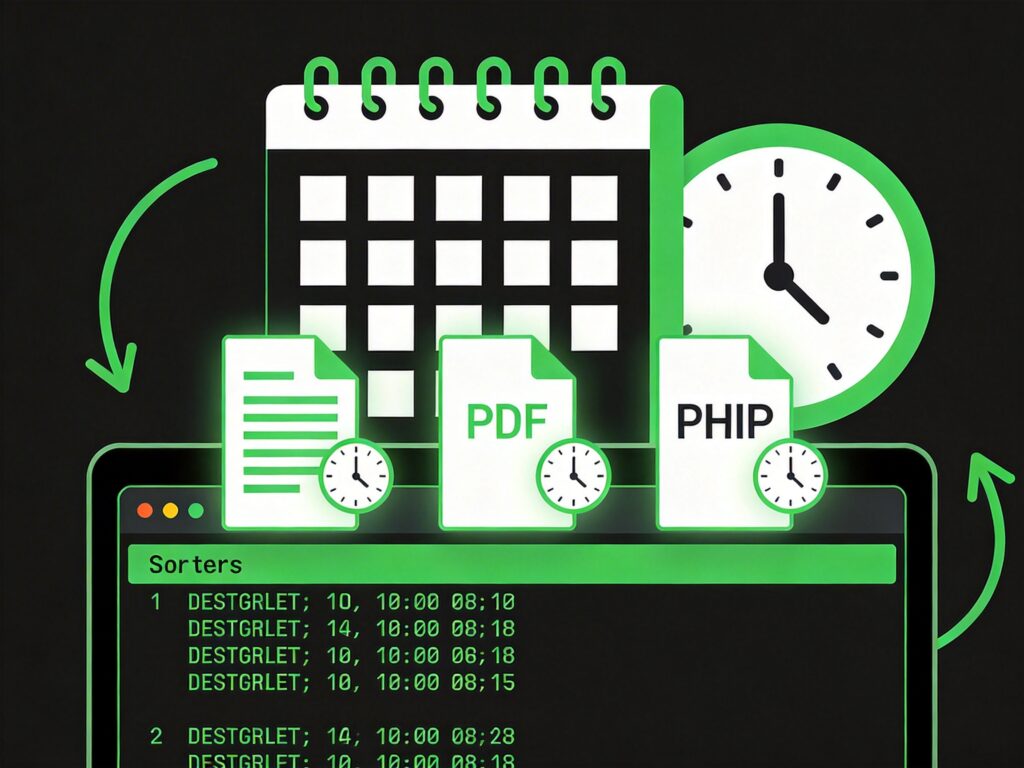 Linux ls 命令进阶指南：按时间排序与查找最新文件