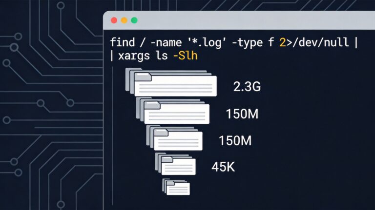 linux查找所有日志log文件&并按从大到小排序&按M或G为单位显示