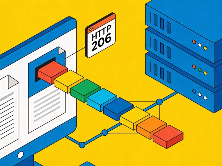 HTTP 206 状态码详解：范围请求与断点续传实践指南