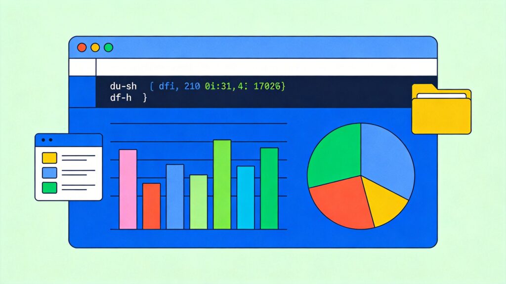 Linux 查看目录与文件大小：du 与 df 命令详解与实用技巧