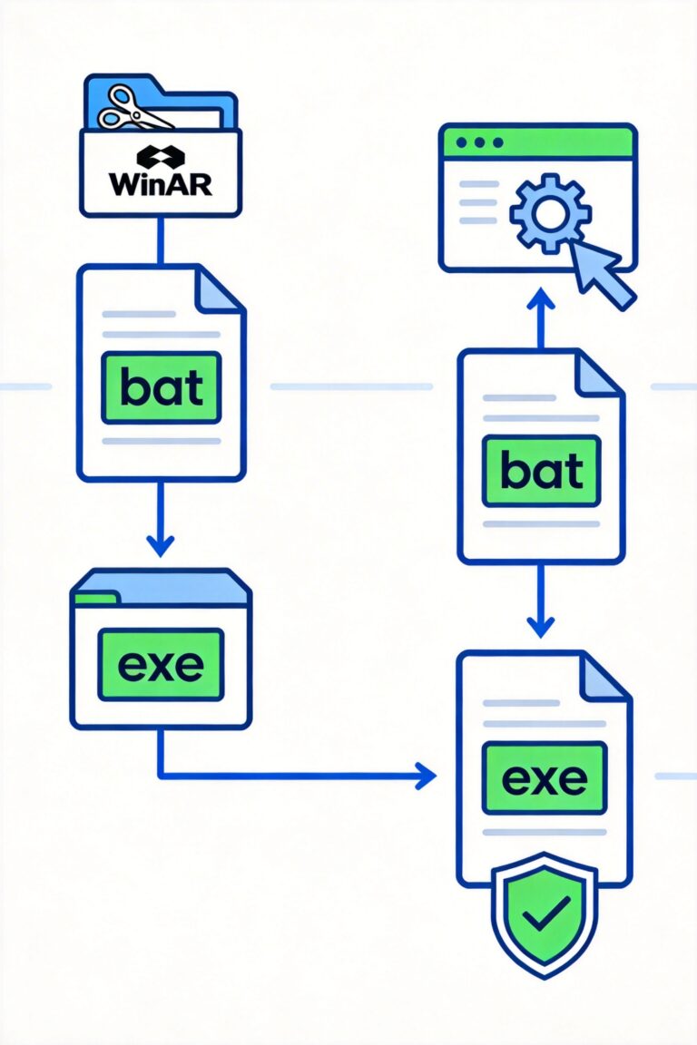 将BAT脚本打包成EXE可执行文件的两种实用方法