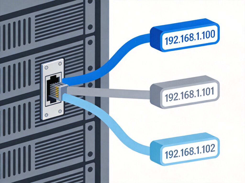 在 CentOS 中为单网卡配置多个 IP 地址（IPv4）