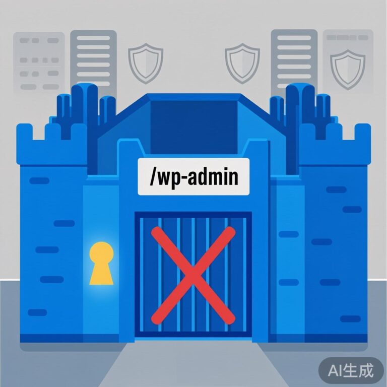 WordPress 安全指南：如何修改默认后台登录地址防止暴力破解