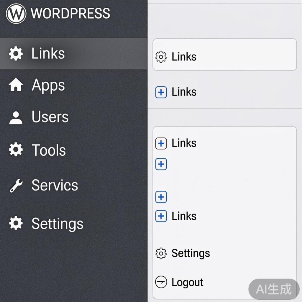 WordPress后台开启添加友情链接