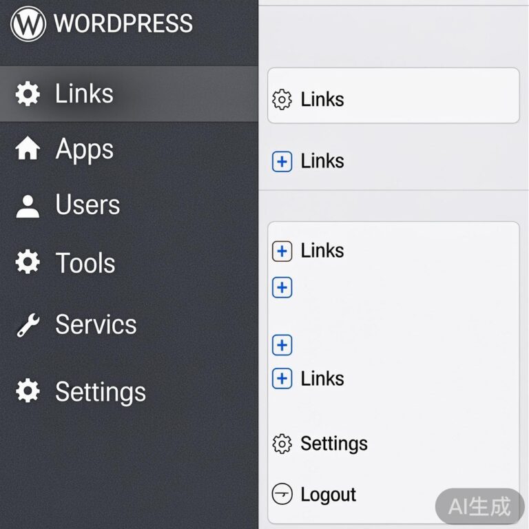 WordPress后台开启添加友情链接