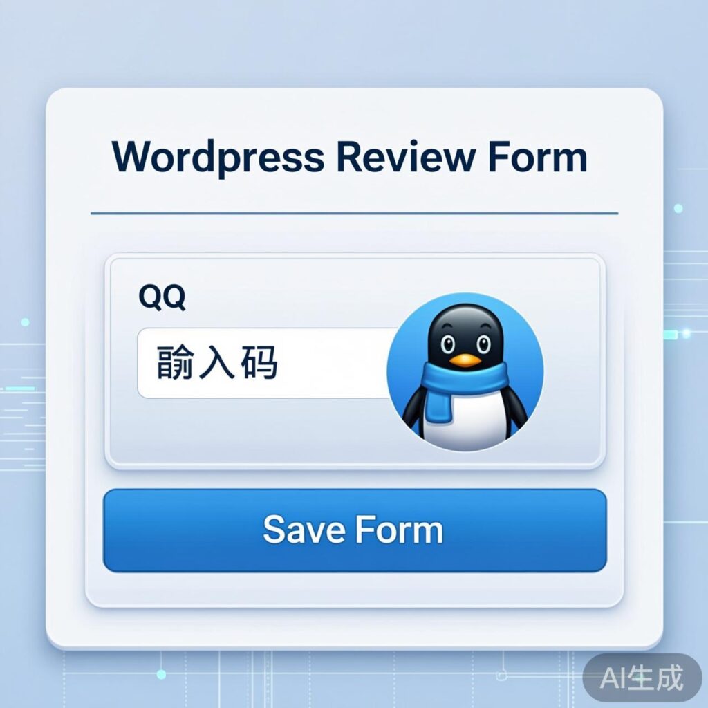 WordPress评论框输入QQ一键获取头像和昵称