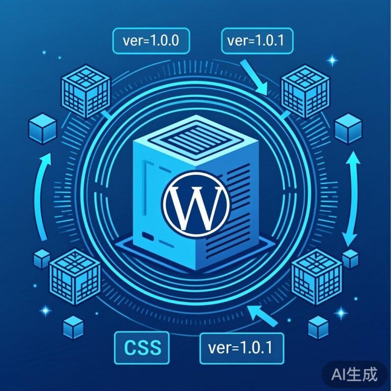 WordPress 开启 CDN 或缓存后，如何自动更新 JS 和 CSS 文件版本