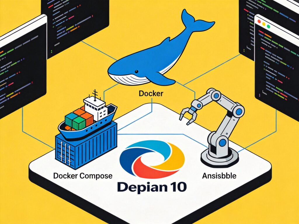 Debian 10 安装 Docker、Docker Compose 与 Ansible 完整指南