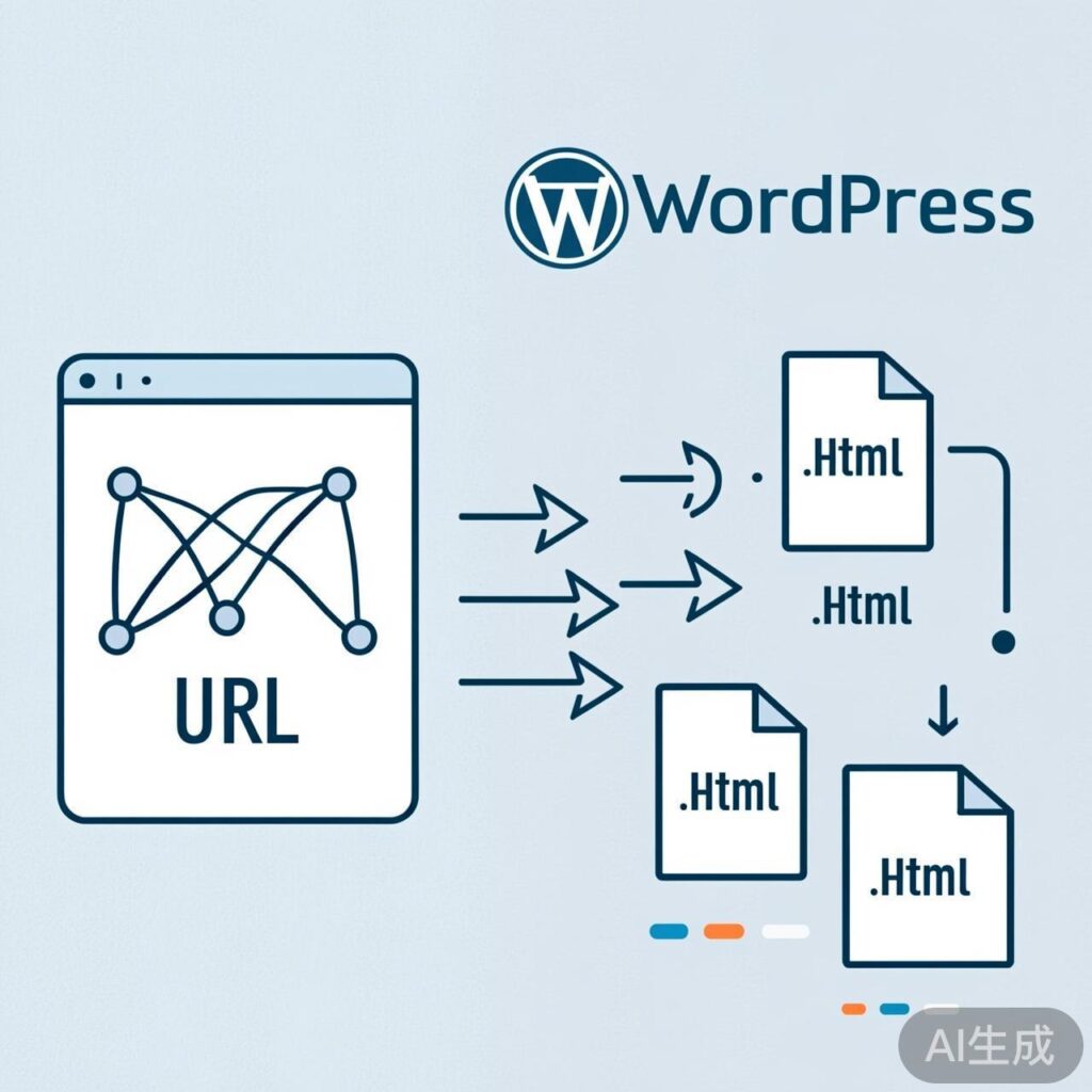 WordPress 自定义内容类型与分类的 URL 伪静态重写规则（含 .html 后缀）