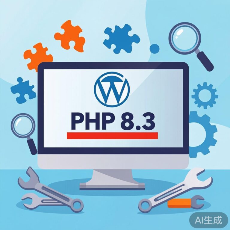 PHP 8.3下WordPress常见错误与解决方案