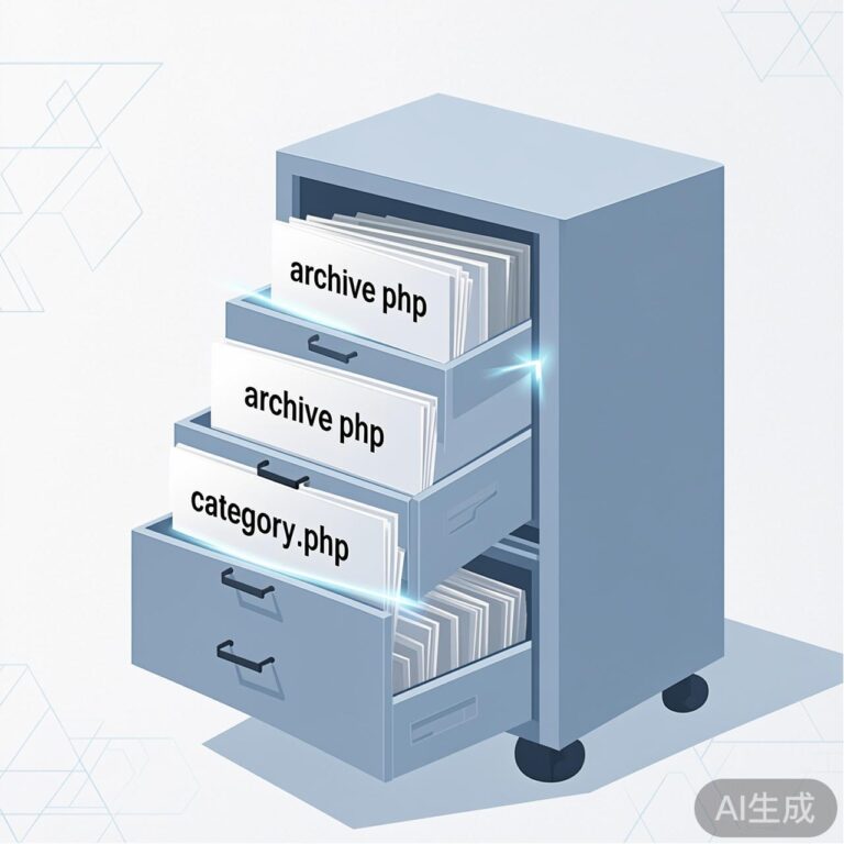 WordPress归档模板区别与用法详解