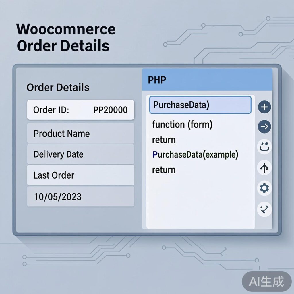 WooCommerce添加新自定义字段到订单详情元数据框的方法