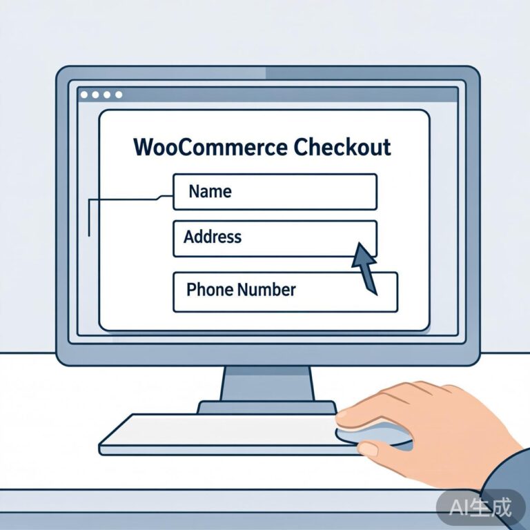 如何自定义WooCommerce账单上的字段显示顺序？